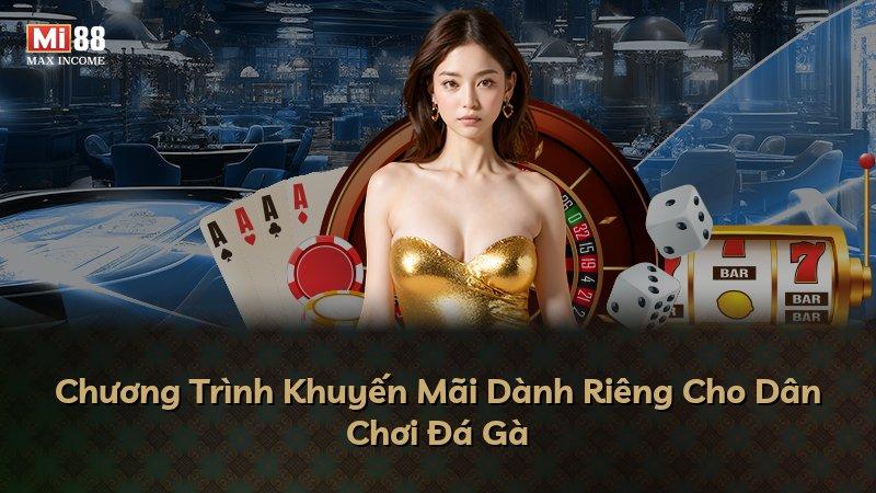 Chương Trình Khuyến Mãi Dành Riêng Cho Dân Chơi Đá Gà