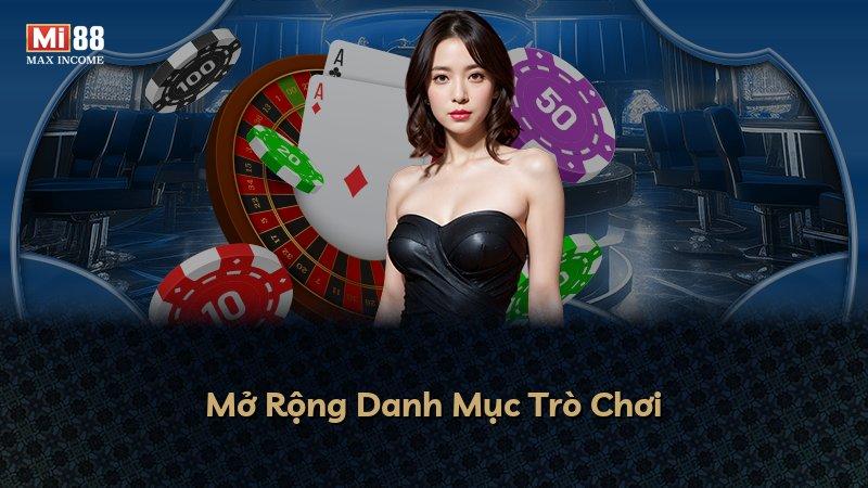 Mở Rộng Danh Mục Trò Chơi